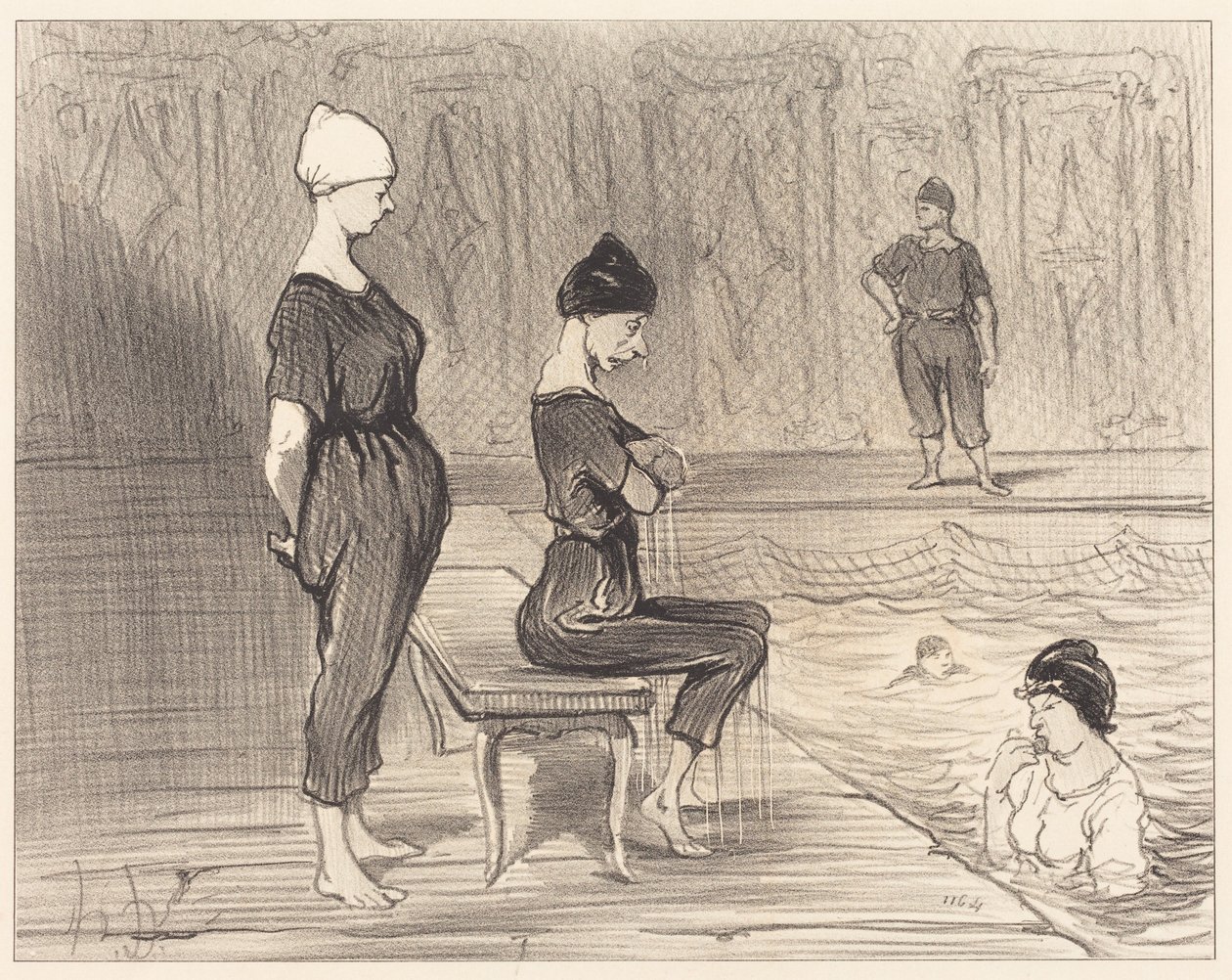 Todas fazendo parte da melhor metade... de Honoré Daumier