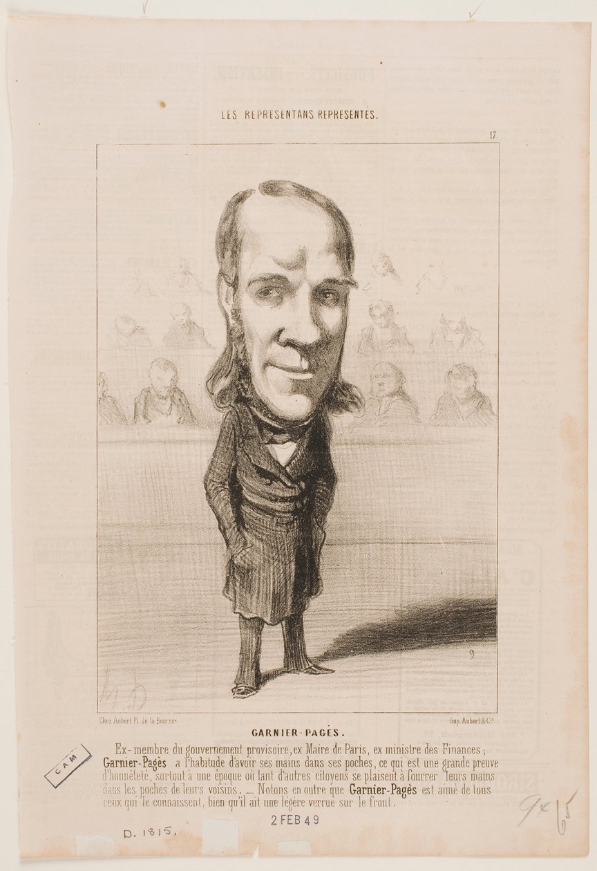 Garnier-Pagès de Honoré Daumier
