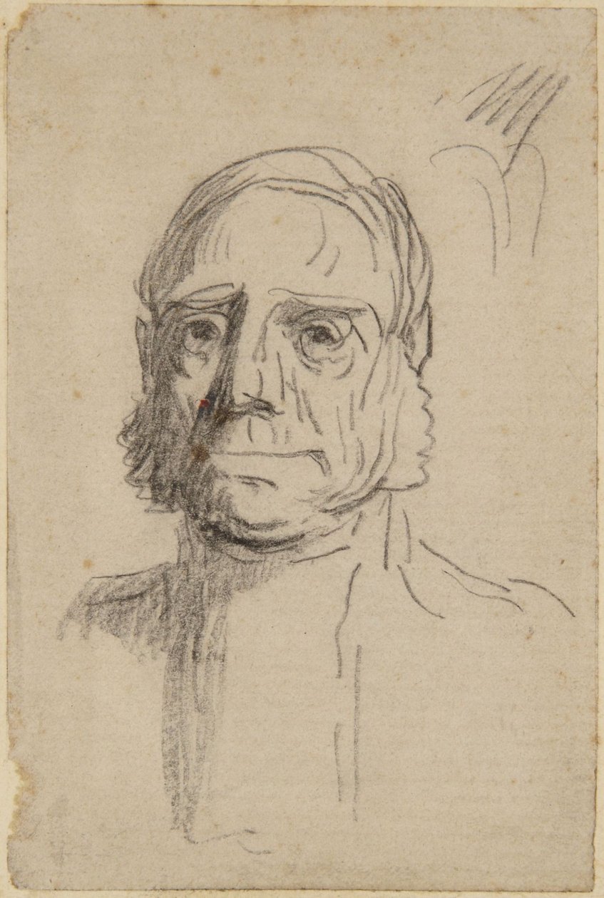 Cabeça de advogado de Honoré Daumier