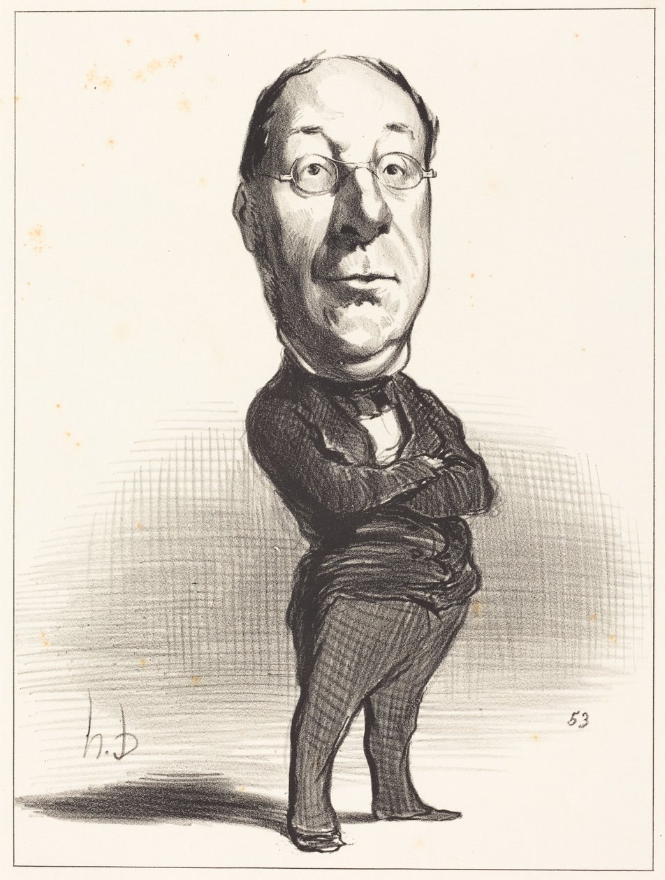J.-B. Gustave de Laboulie de Honoré Daumier
