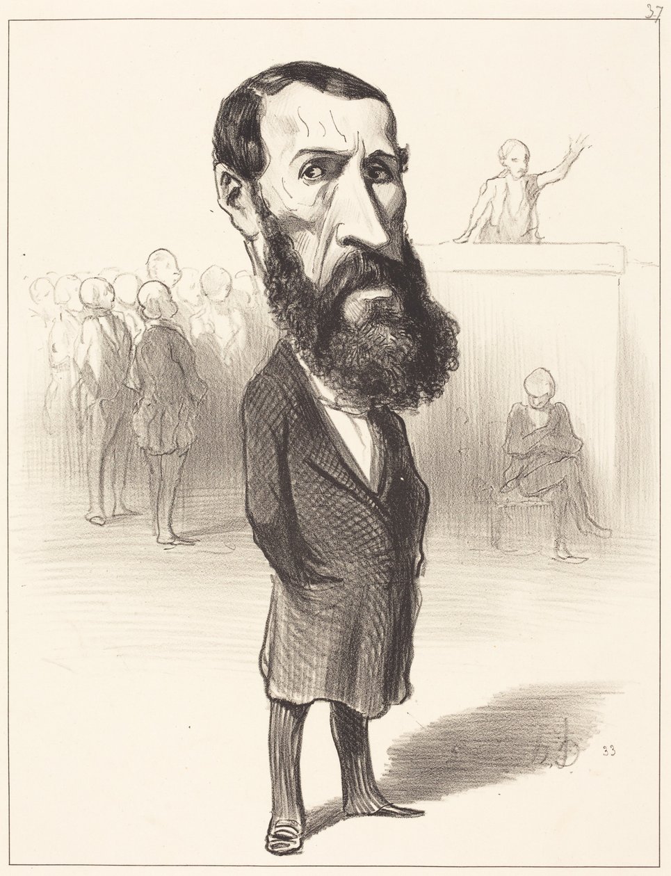 Jean-Louis Greppo de Honoré Daumier