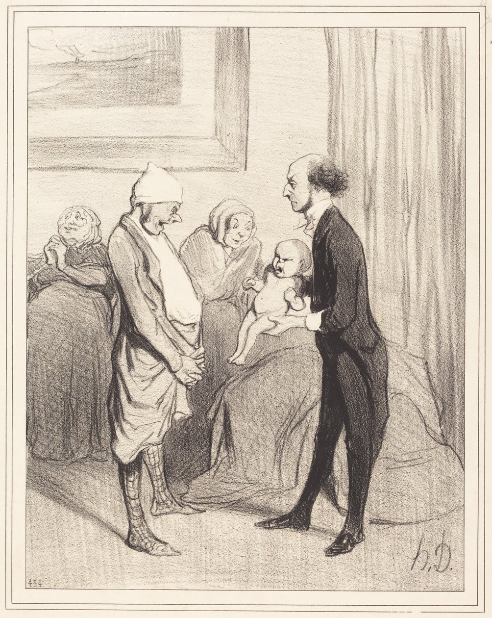 A entrada na vida de Honoré Daumier