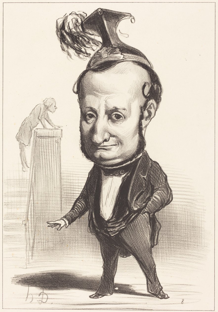 L. F. Raymond Wolowski de Honoré Daumier