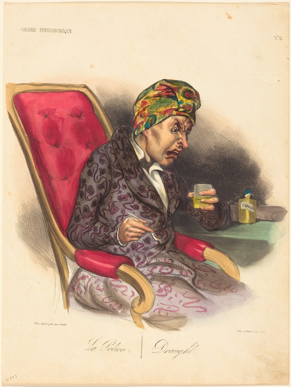 A poção de Honoré Daumier