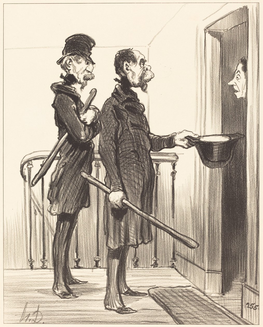 A subscrição napoleónica de Honoré Daumier