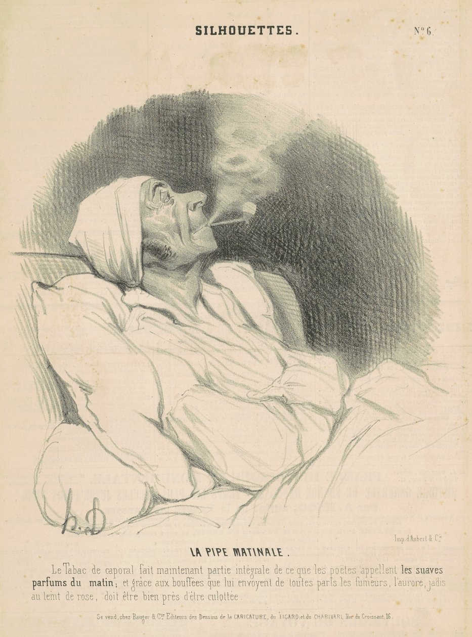 O boquete da manhã de Honoré Daumier