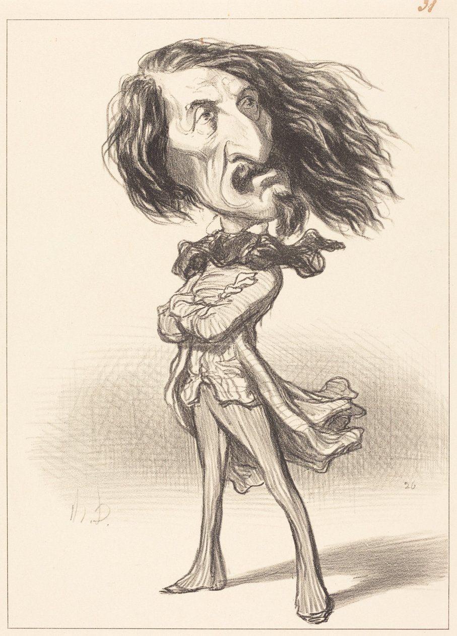 Lagrange de Honoré Daumier