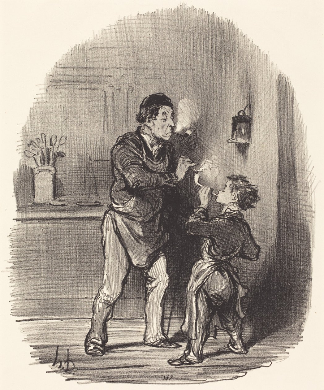 O Reciclador Filósofo de Honoré Daumier