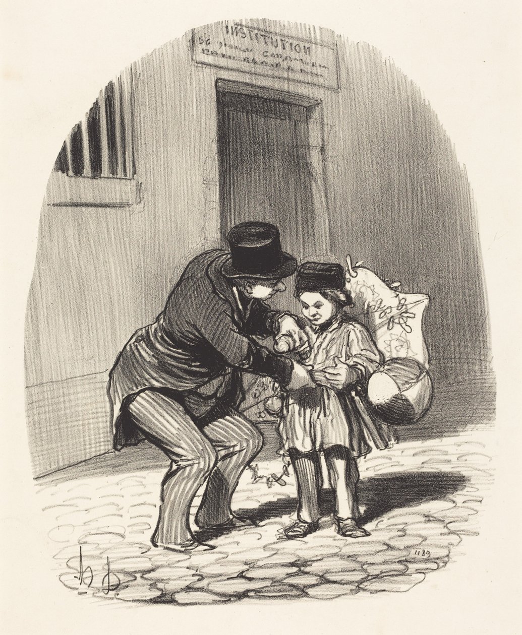 O dia de saída de Honoré Daumier
