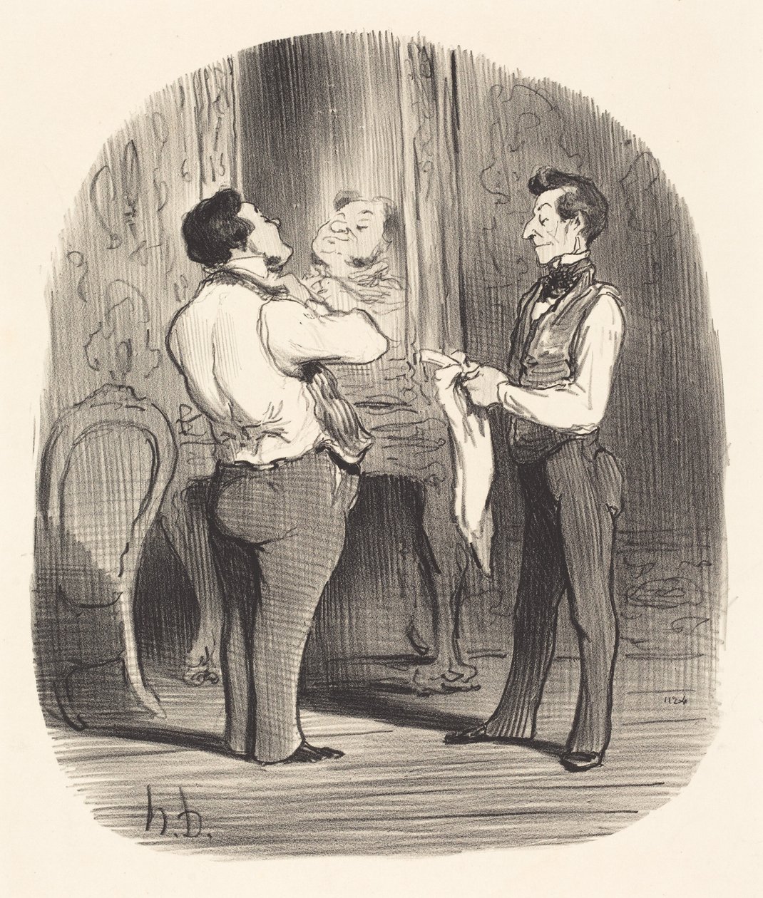 O dia em que se trata de fazer uma conquista de Honoré Daumier