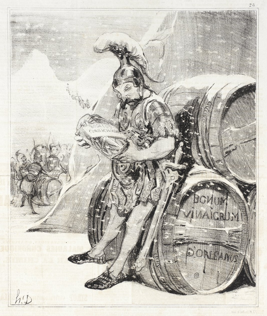 A Passagem de Aníbal de Honoré Daumier