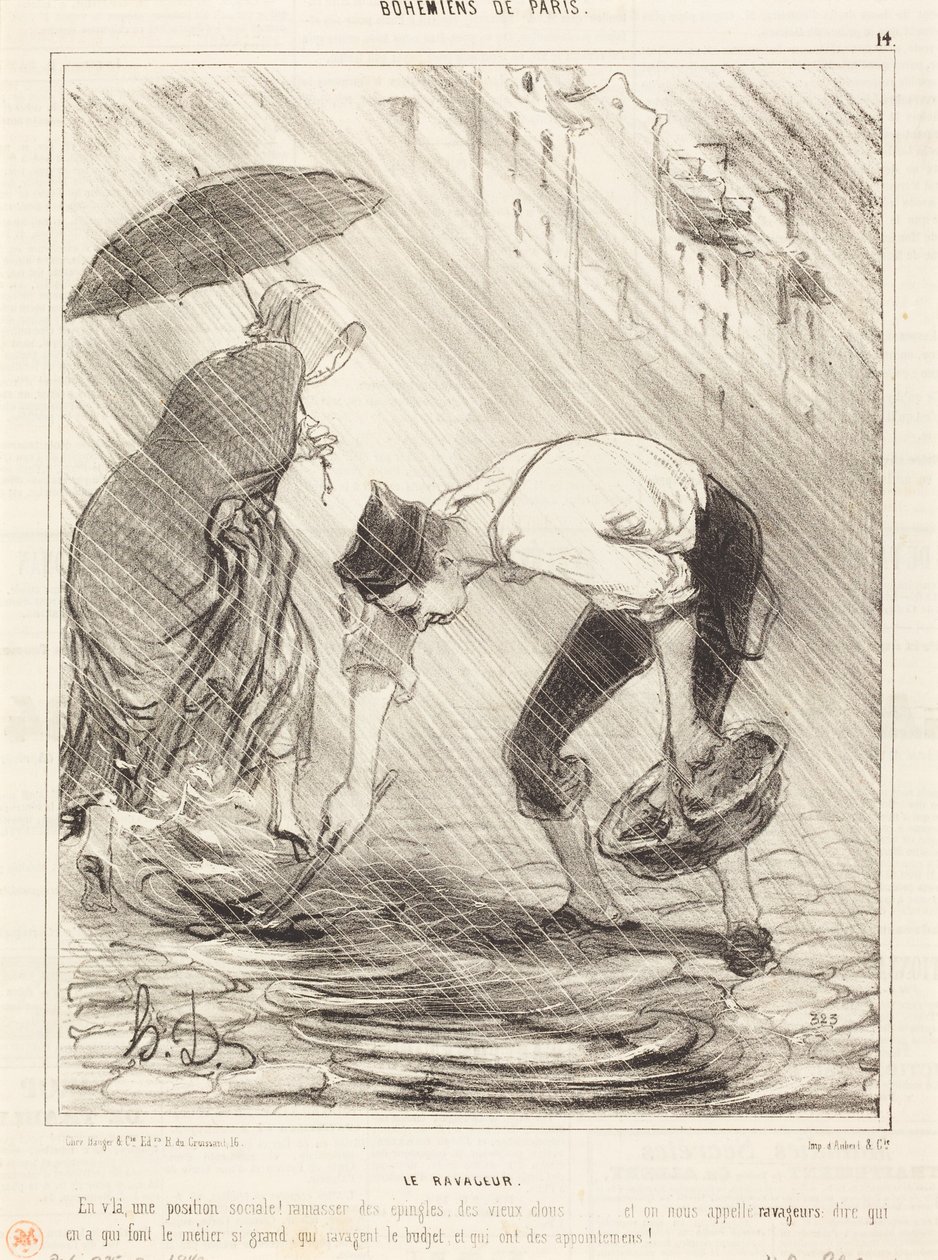 O Devastador de Honoré Daumier