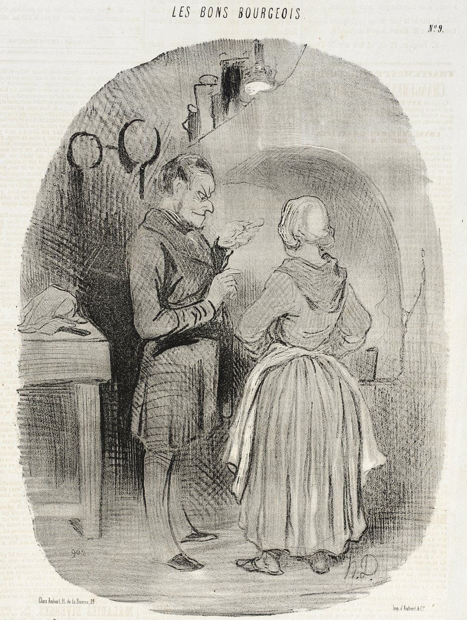 A gema não foi batida o suficiente... de Honoré Daumier