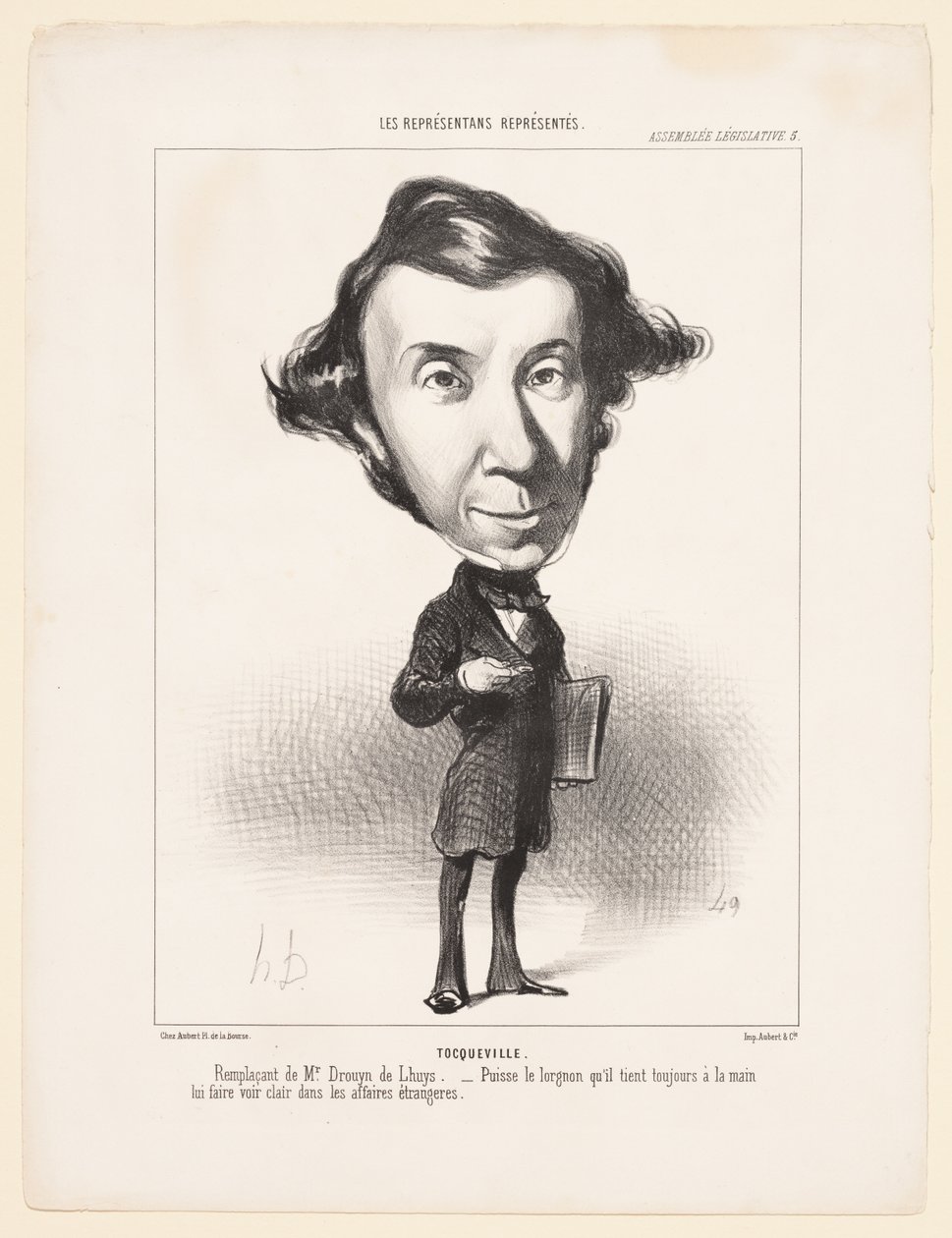 Assembleia Legislativa: Tocqueville de Honoré Daumier