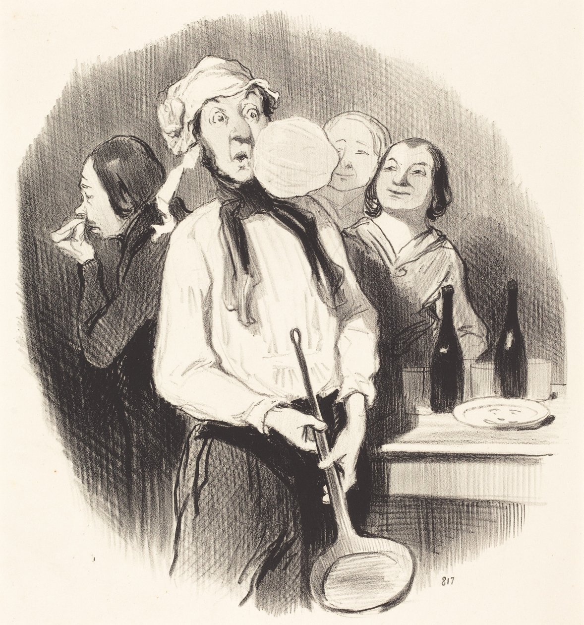 As panquecas de Honoré Daumier