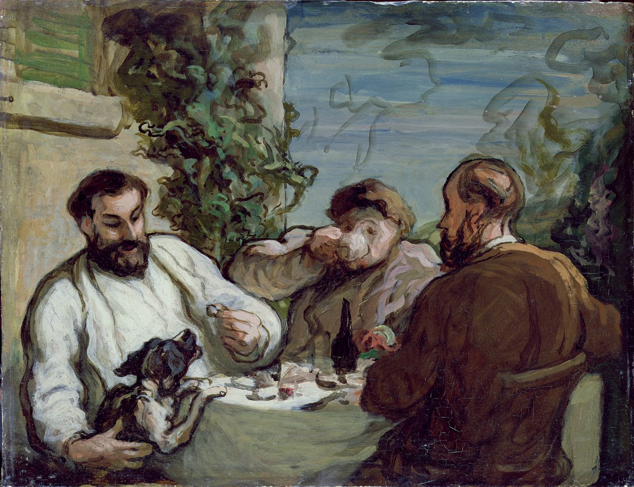 Almoço no campo de Honoré Daumier