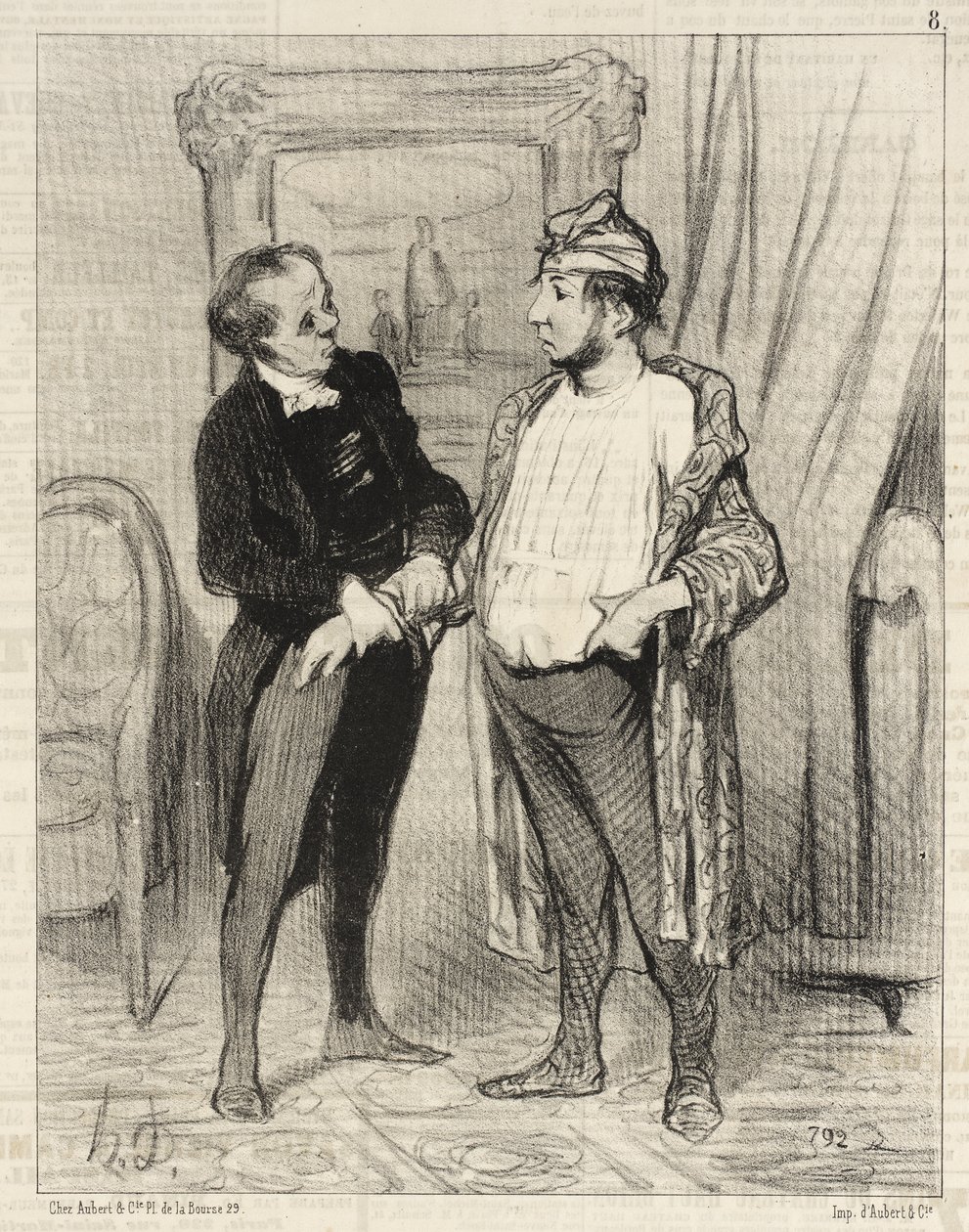 Meu caro, asseguro-te que eu te... de Honoré Daumier
