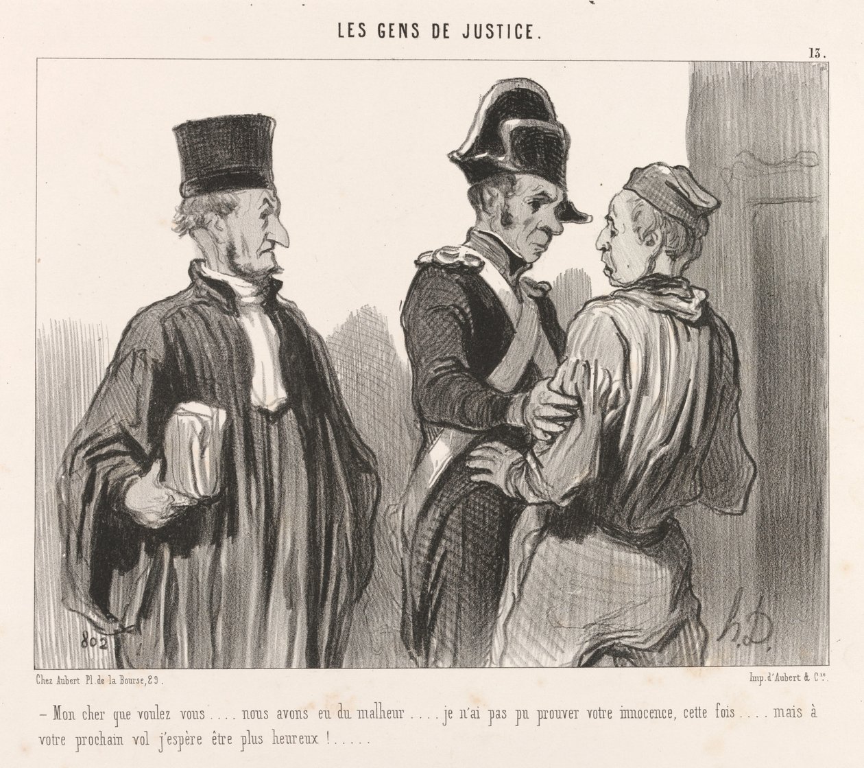 Minha querida, o que você quer... de Honoré Daumier