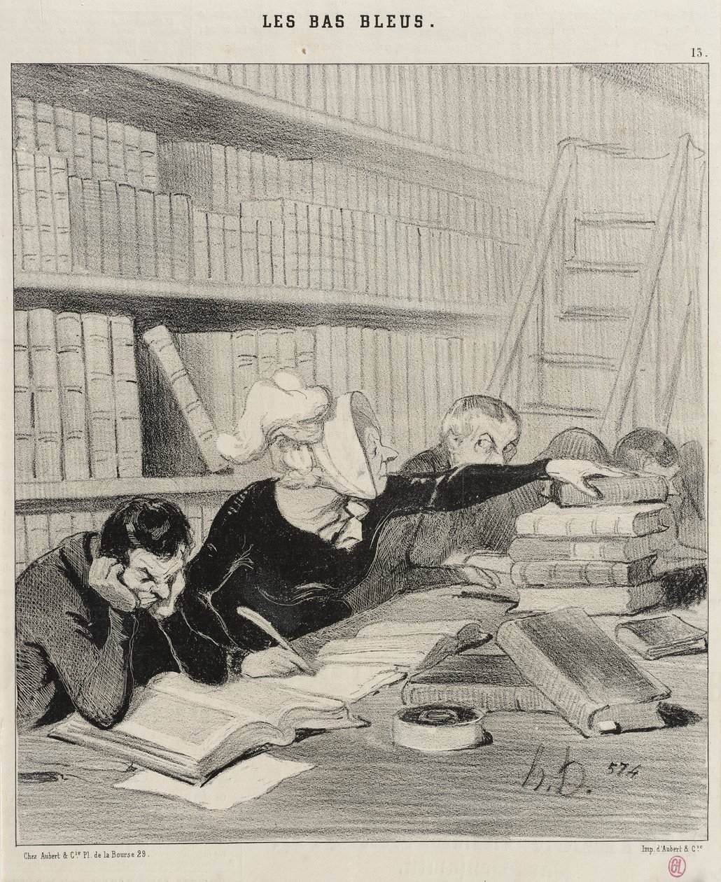 Senhor, perdoe se o incomodo um pouco... de Honoré Daumier