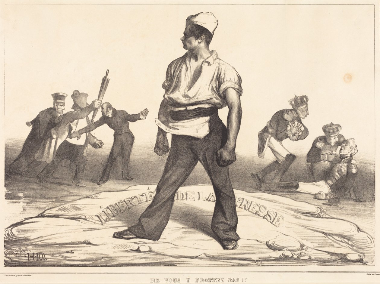 Não se metam nisso! de Honoré Daumier