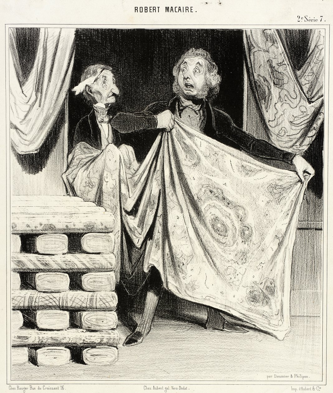 Novidades filantrópicas de Honoré Daumier
