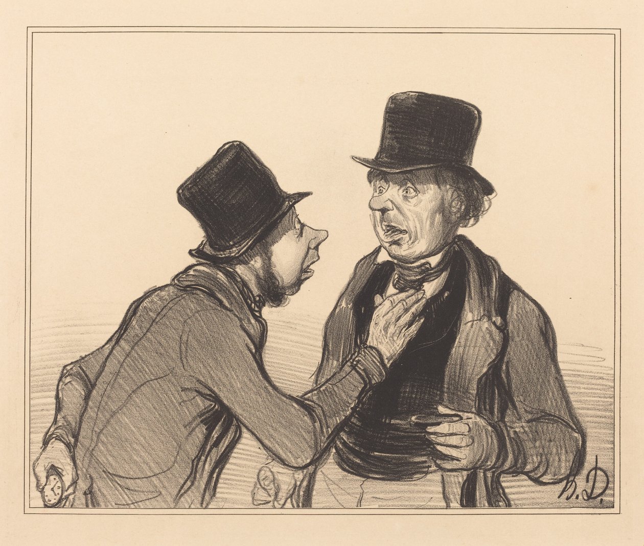 Sim, senhor, não é de Paris... de Honoré Daumier