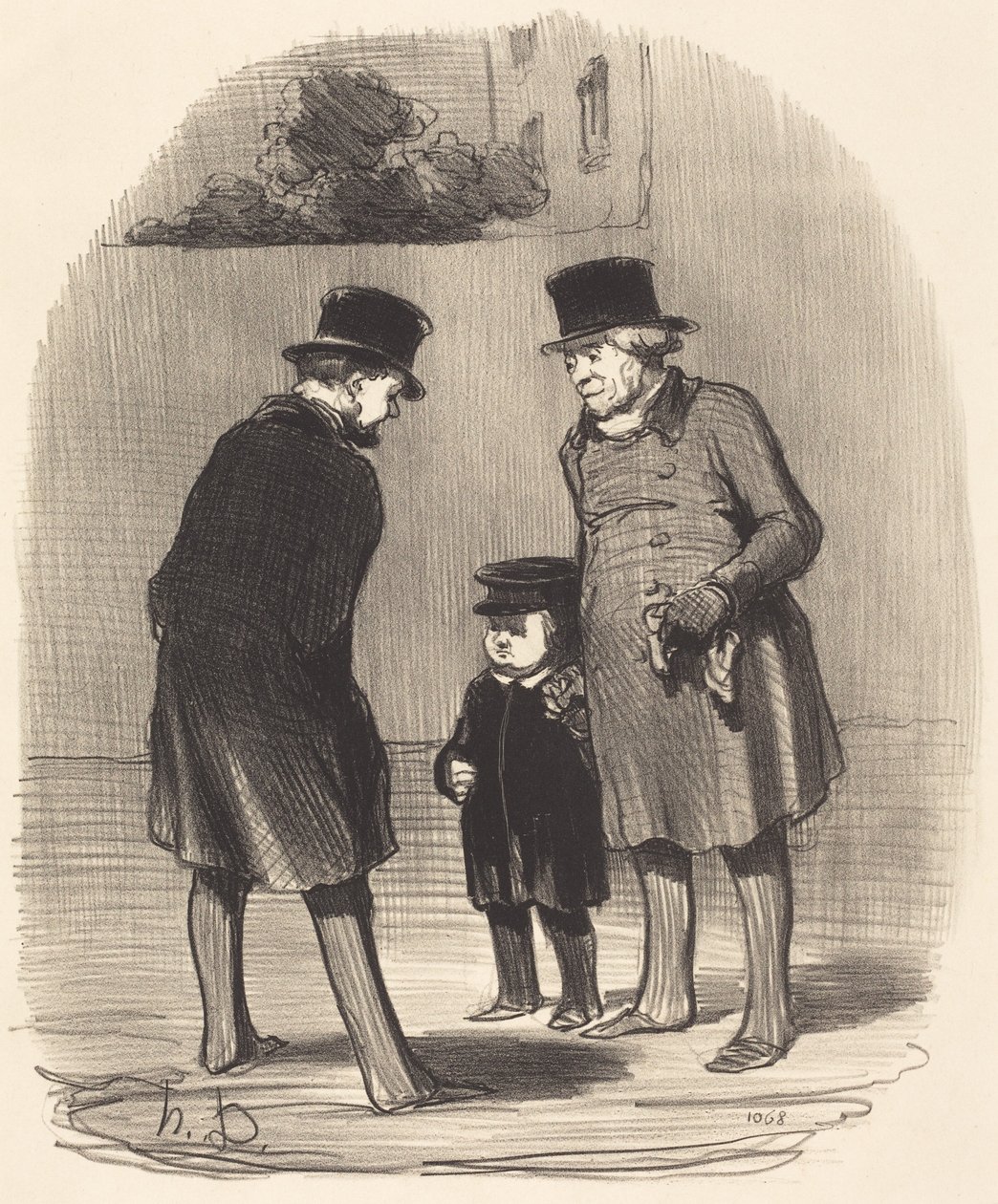 Sim, senhor Chapuzot... de Honoré Daumier