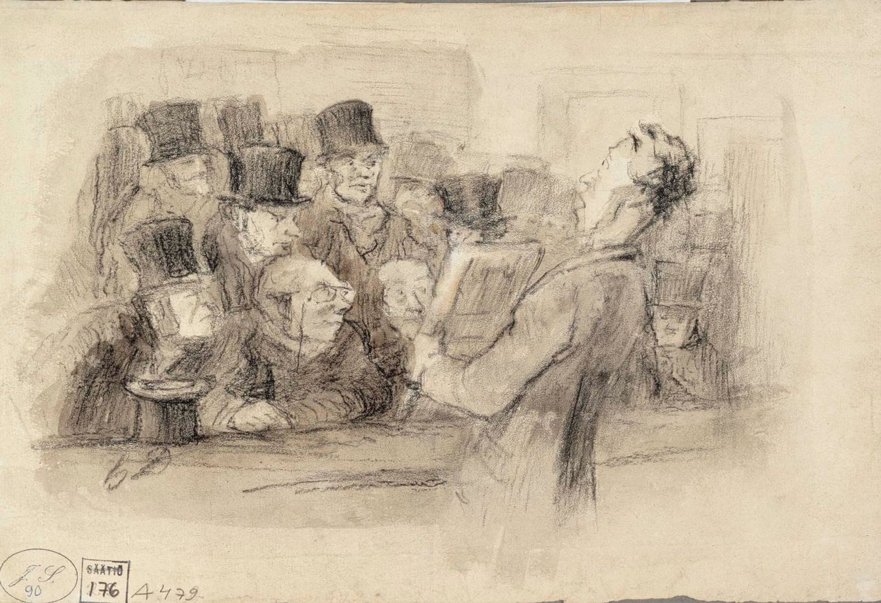 Leilão de pinturas de Honoré Daumier