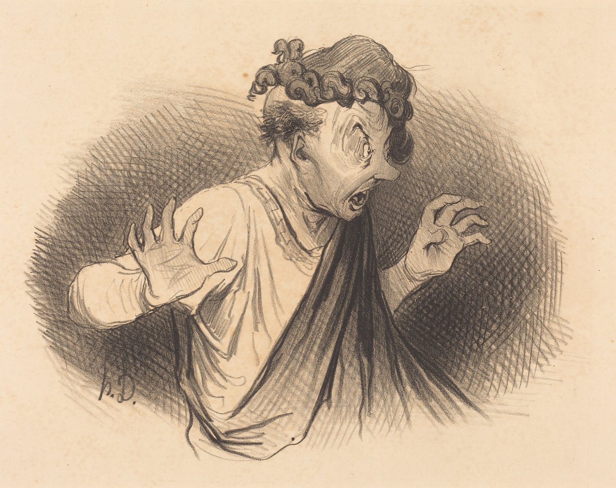 Para quem são estas serpentes... de Honoré Daumier