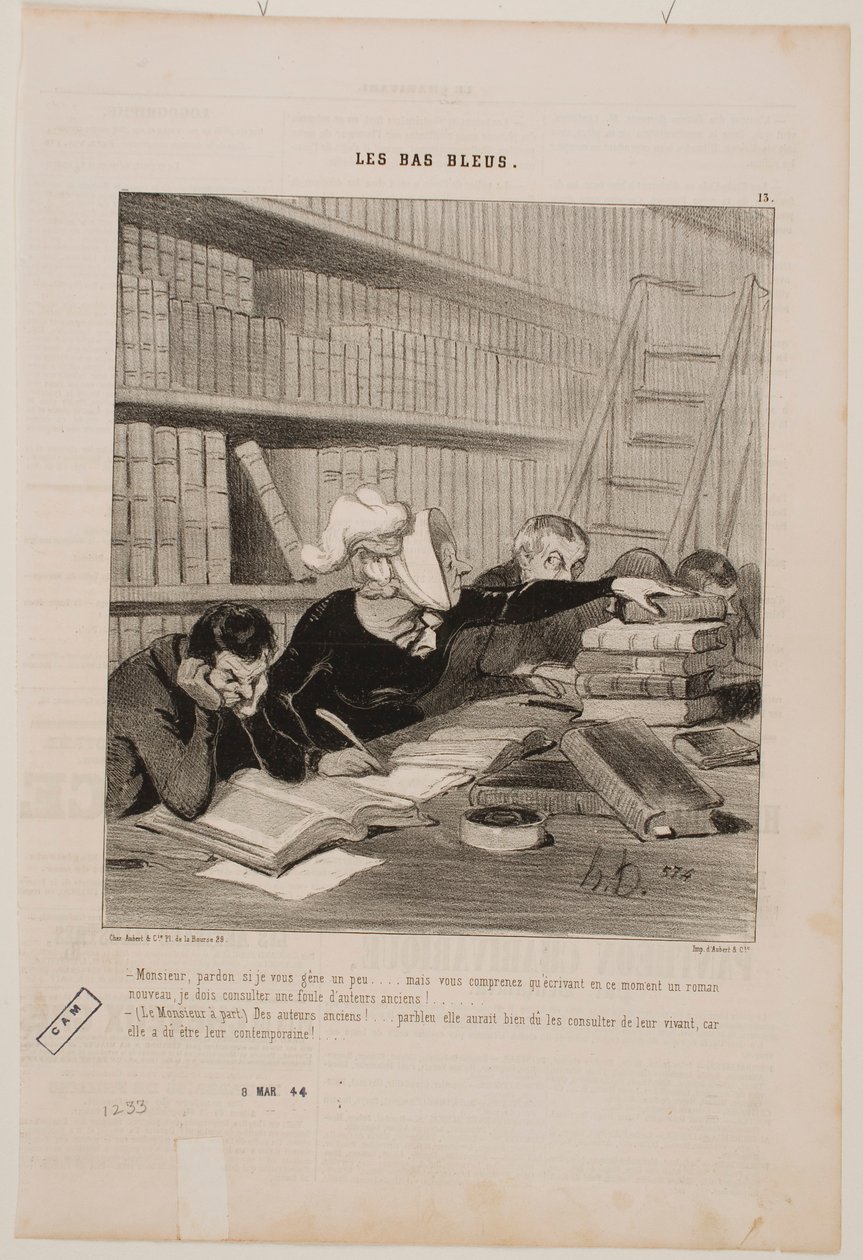 Desculpe incomodá-lo, senhor... de Honoré Daumier