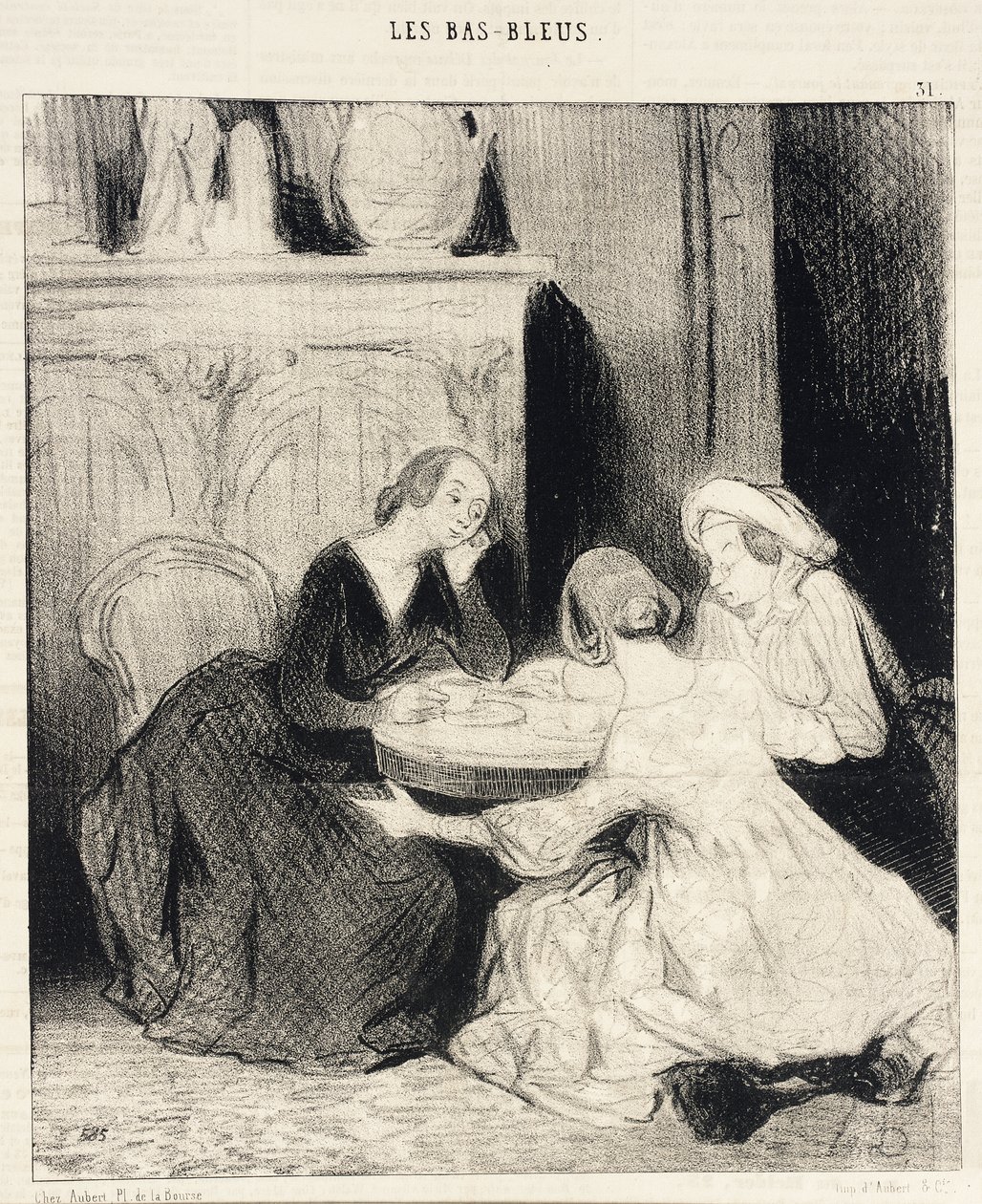 Siga bem o meu raciocínio, Eudoxie... de Honoré Daumier