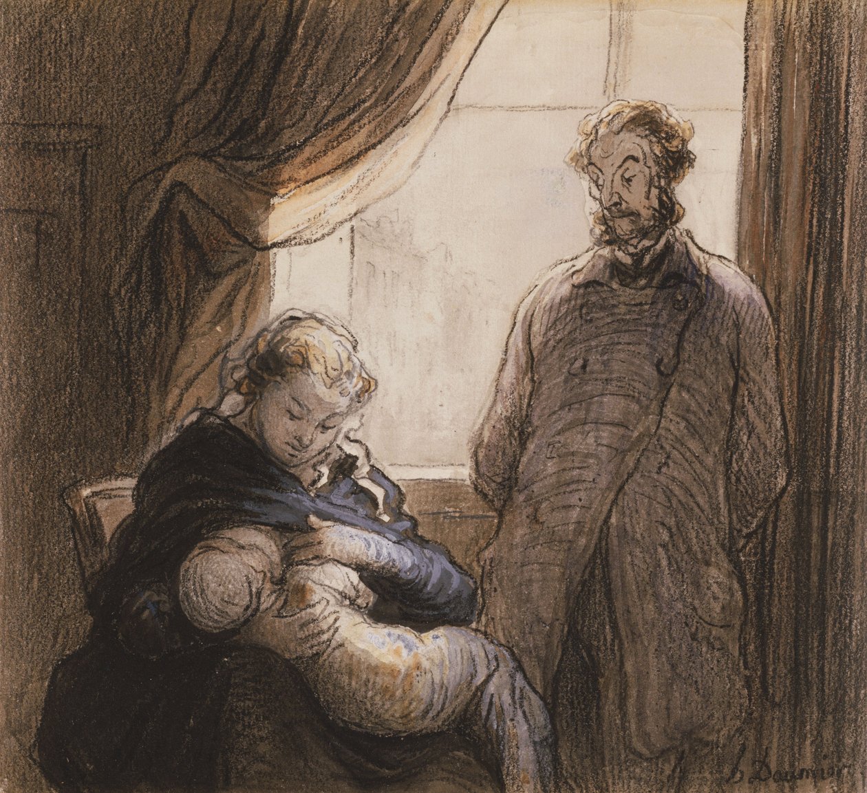 A Família de Honoré Daumier