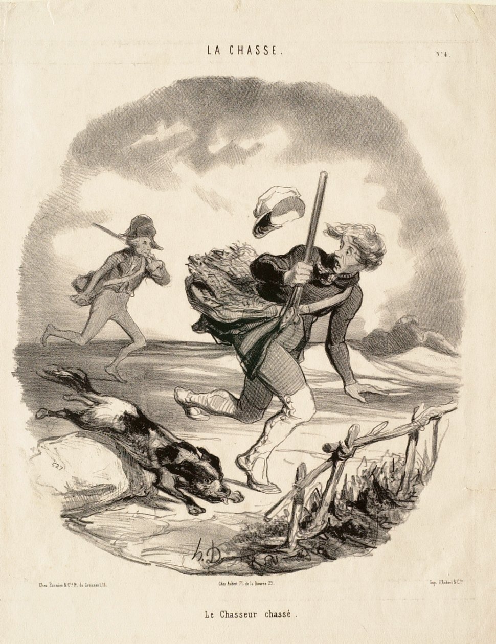 O caçador caçado de Honoré Daumier