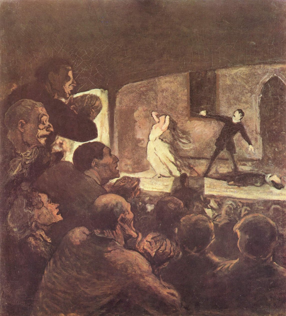 O melodrama de Honoré Daumier