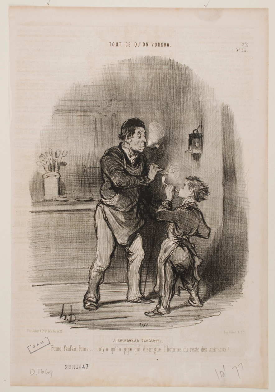 O trapeiro filósofo de Honoré Daumier