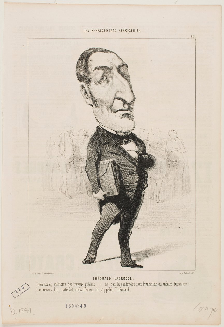 Theobald Lacrosse de Honoré Daumier