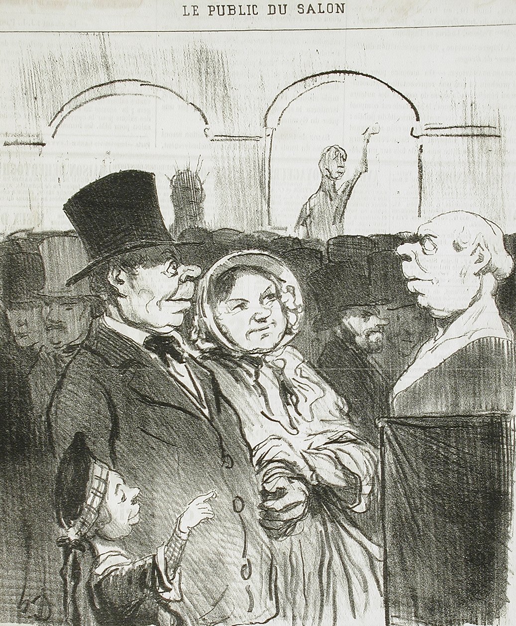 Olha, papá, aí estás!... de Honoré Daumier