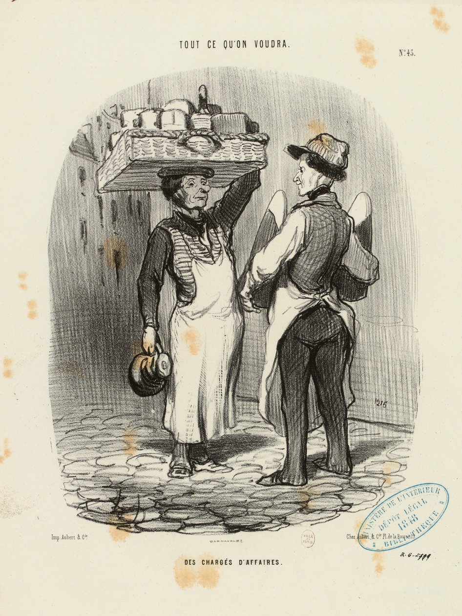 Tudo o que quisermos n.º 43: Representantes comerciais de Honoré Daumier