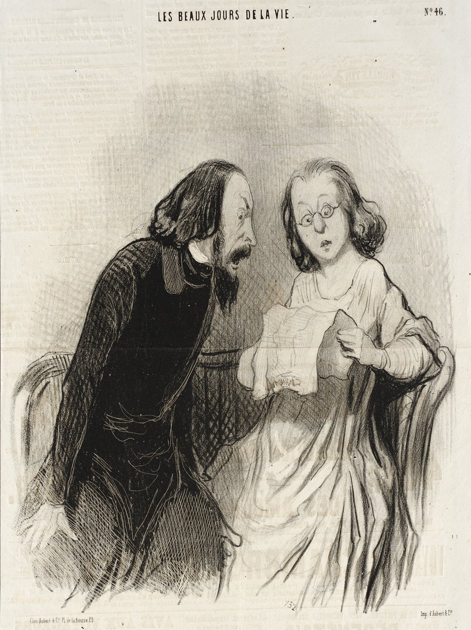 Um artigo elogioso de Honoré Daumier