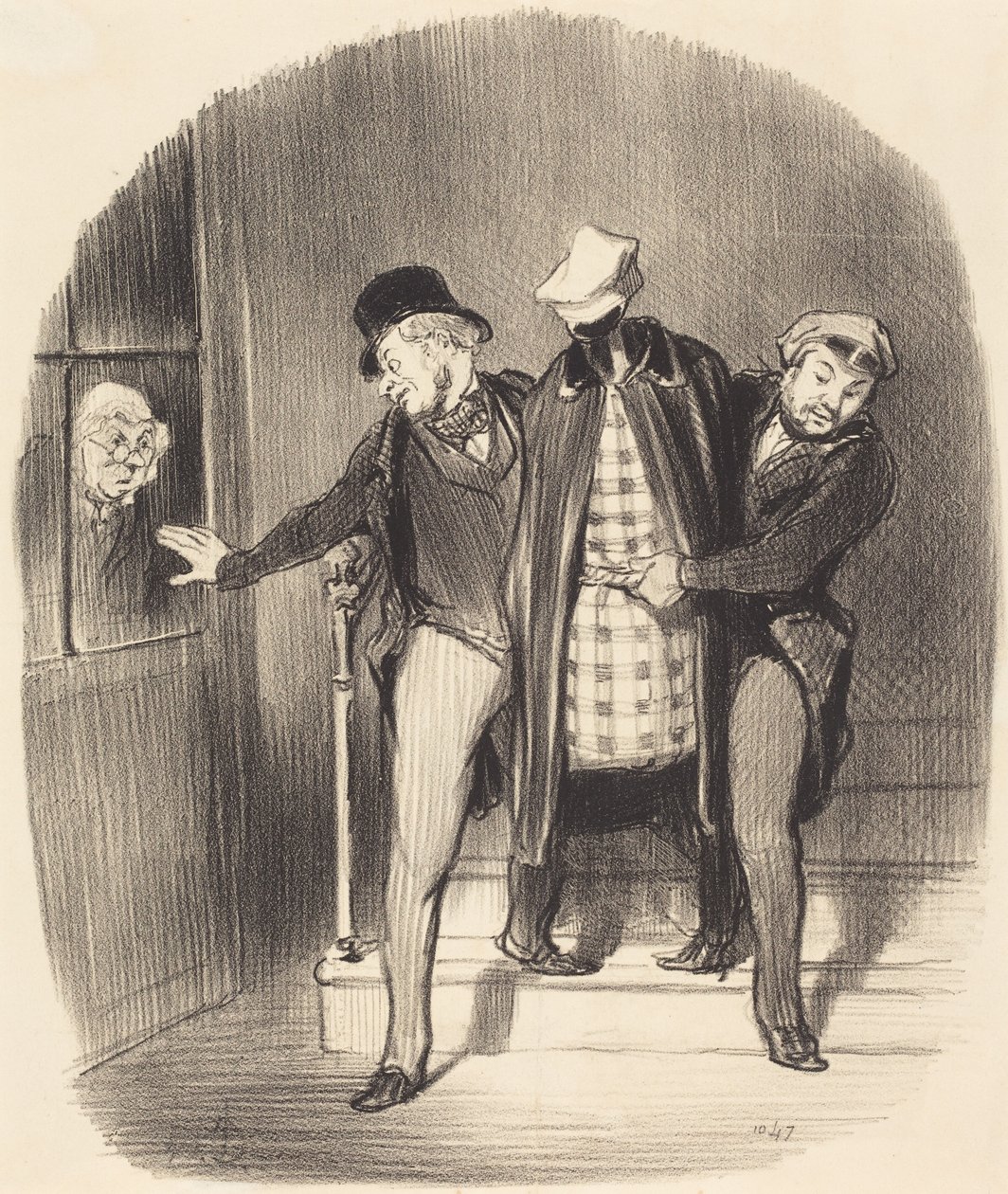 Uma mudança discreta de Honoré Daumier