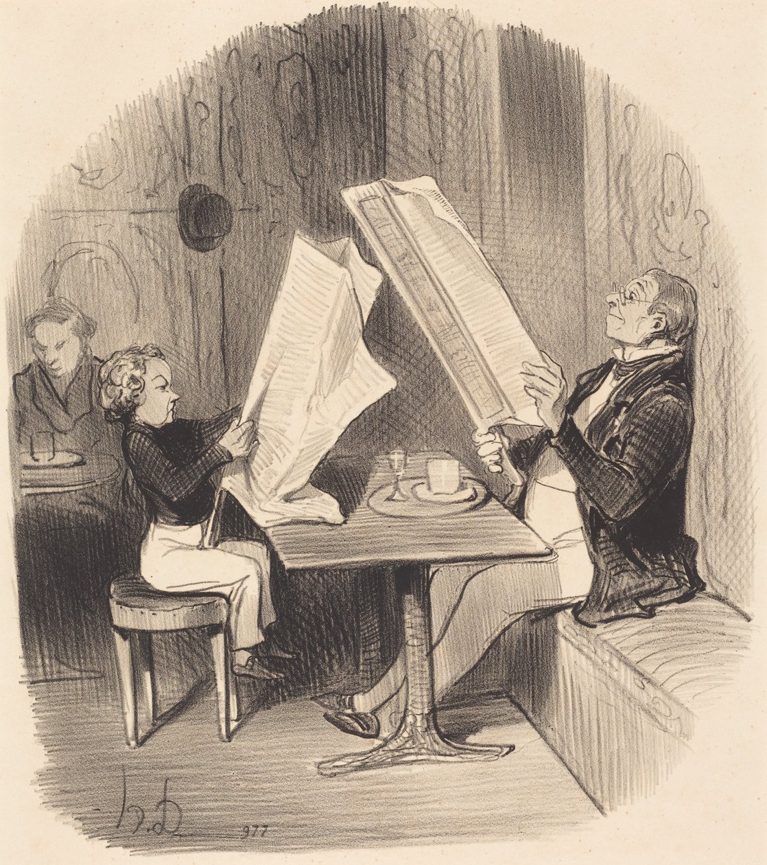 Uma criança que se diverte pouco... de Honoré Daumier