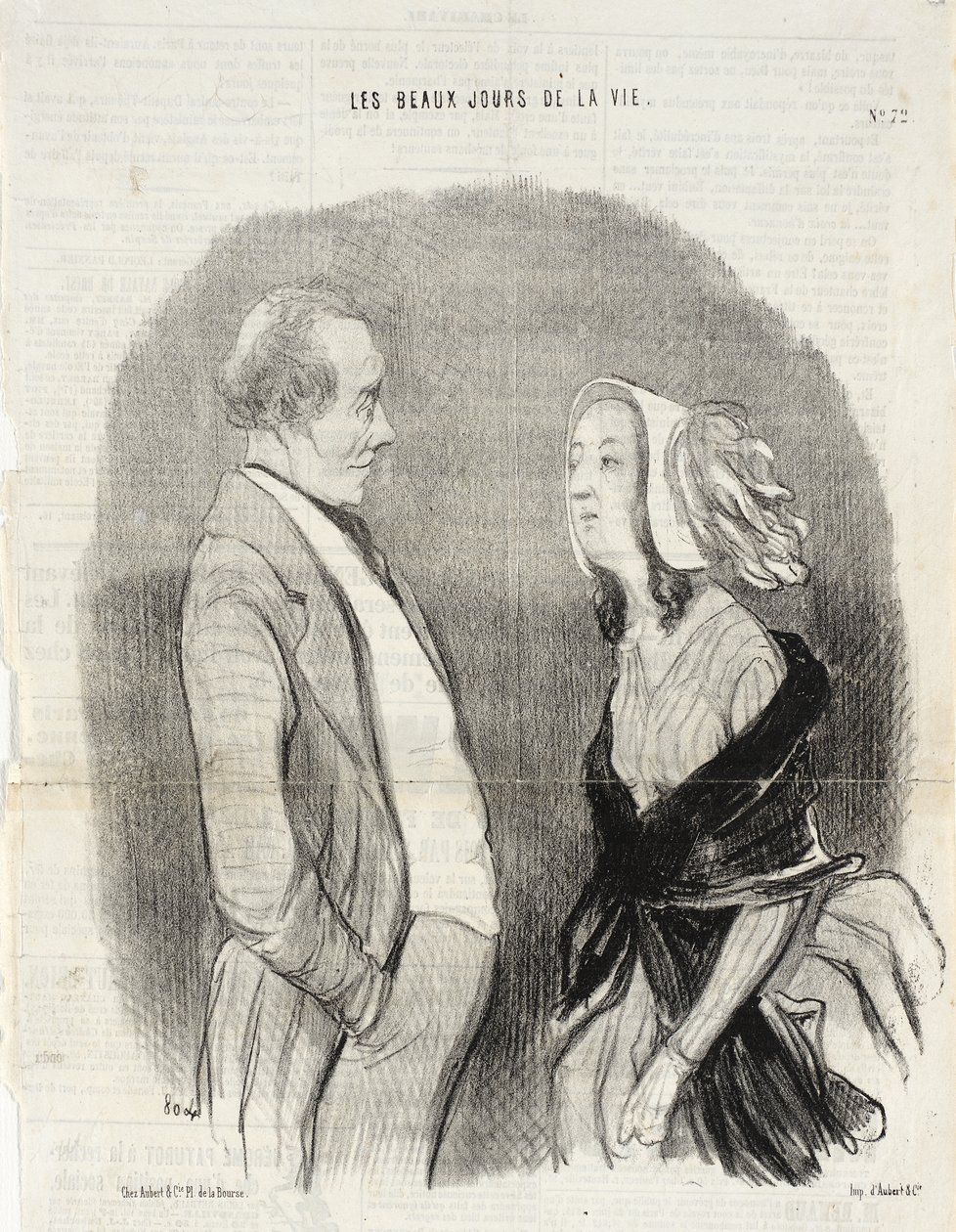 Um compromisso de artista de Honoré Daumier