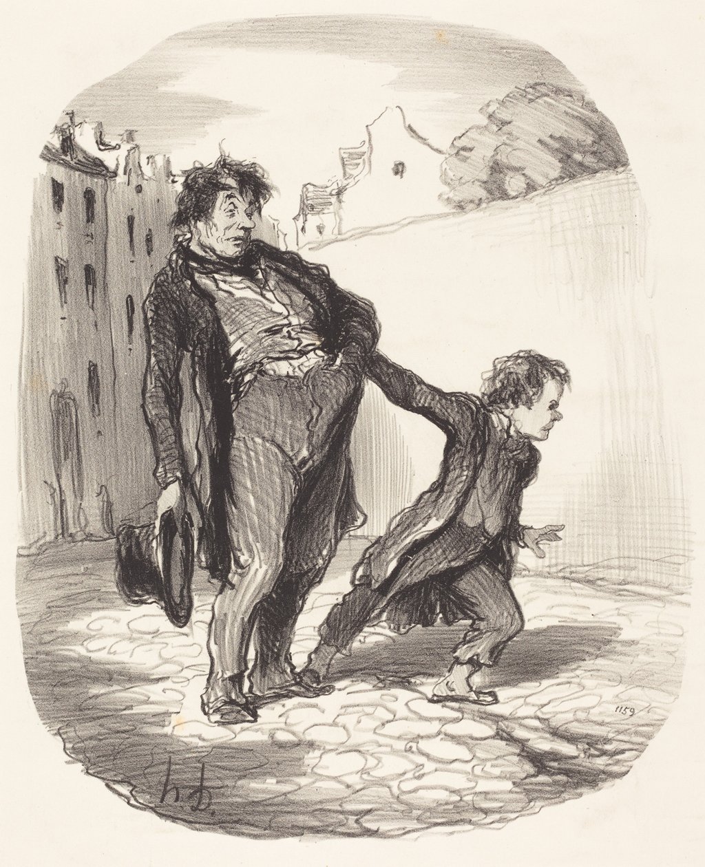 Um filho modelo de Honoré Daumier