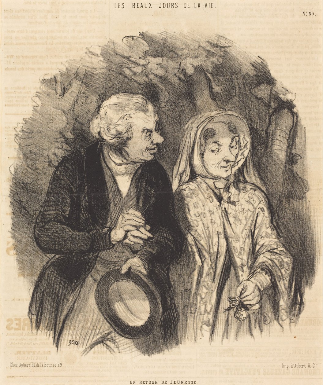 Um regresso da juventude de Honoré Daumier