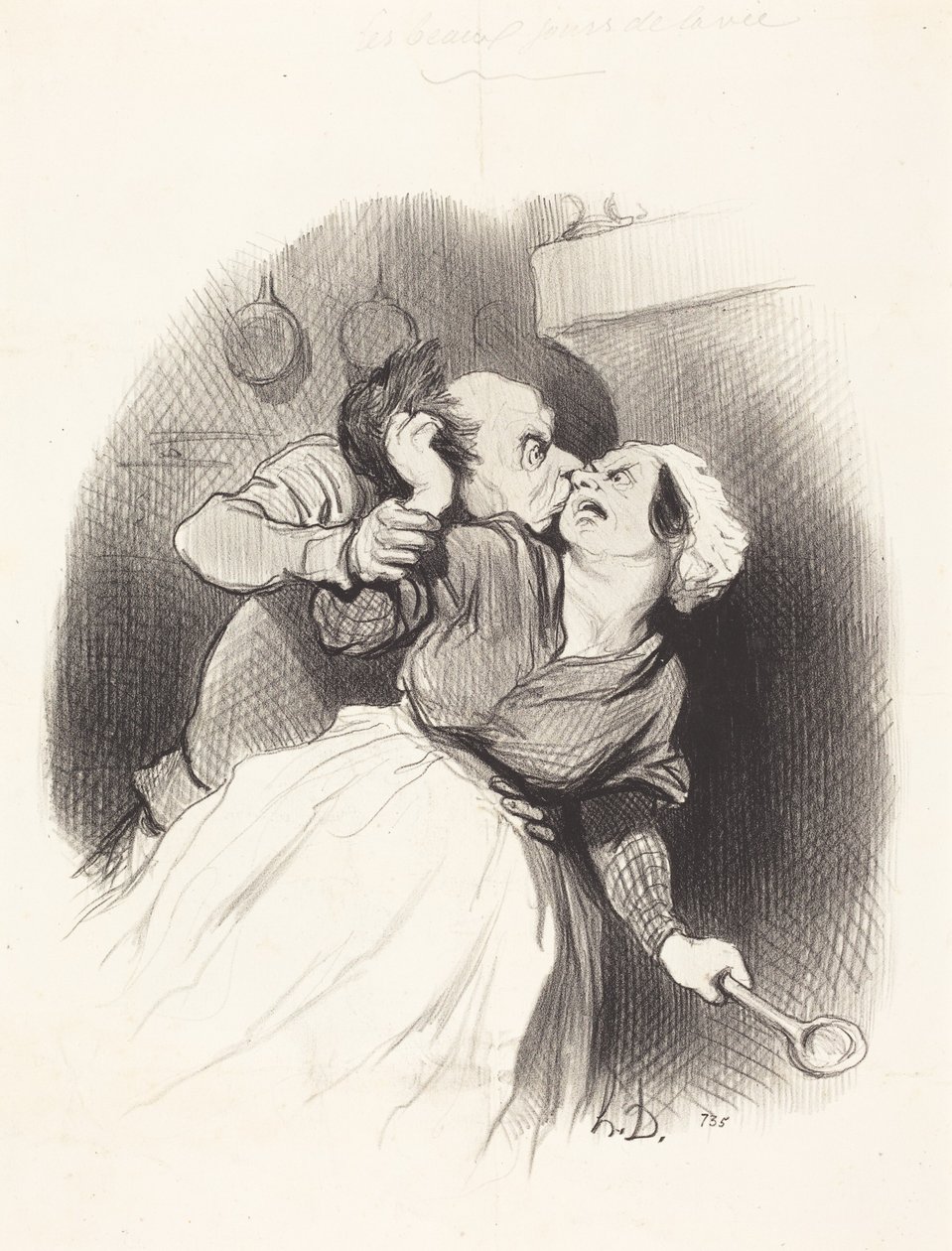 Um regresso à juventude de Honoré Daumier