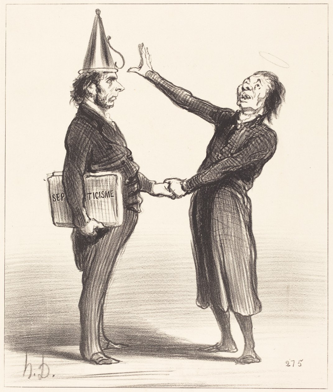Uma aliança de Honoré Daumier