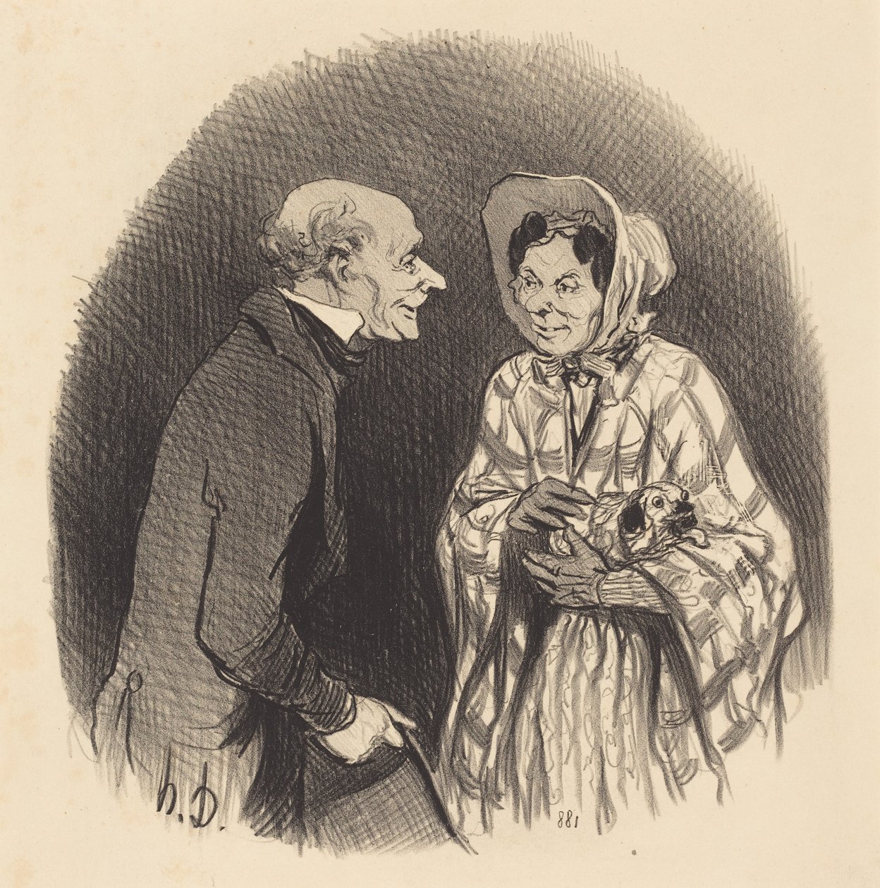 Connaissance Une Nouvelle de Honoré Daumier