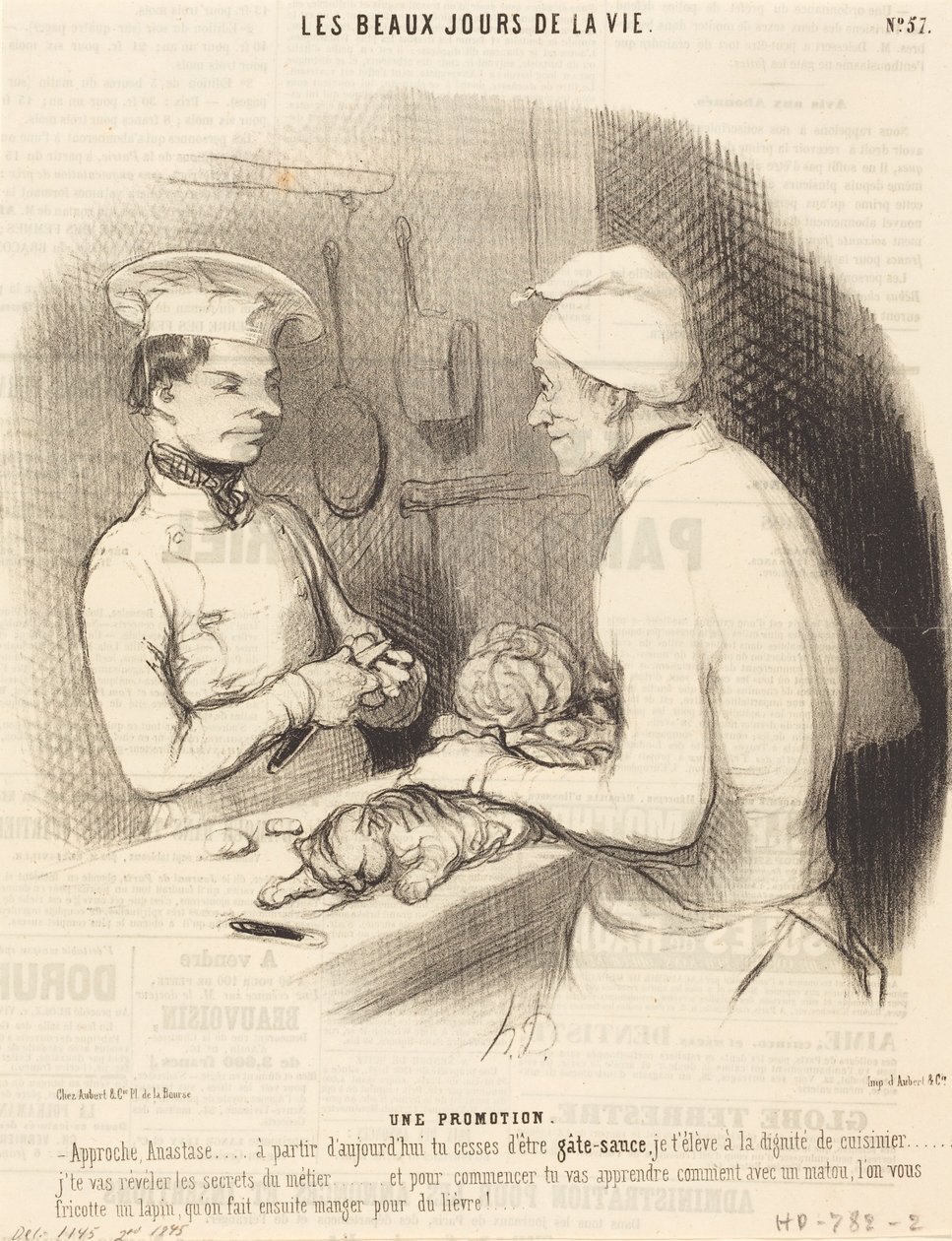 Uma promoção de Honoré Daumier