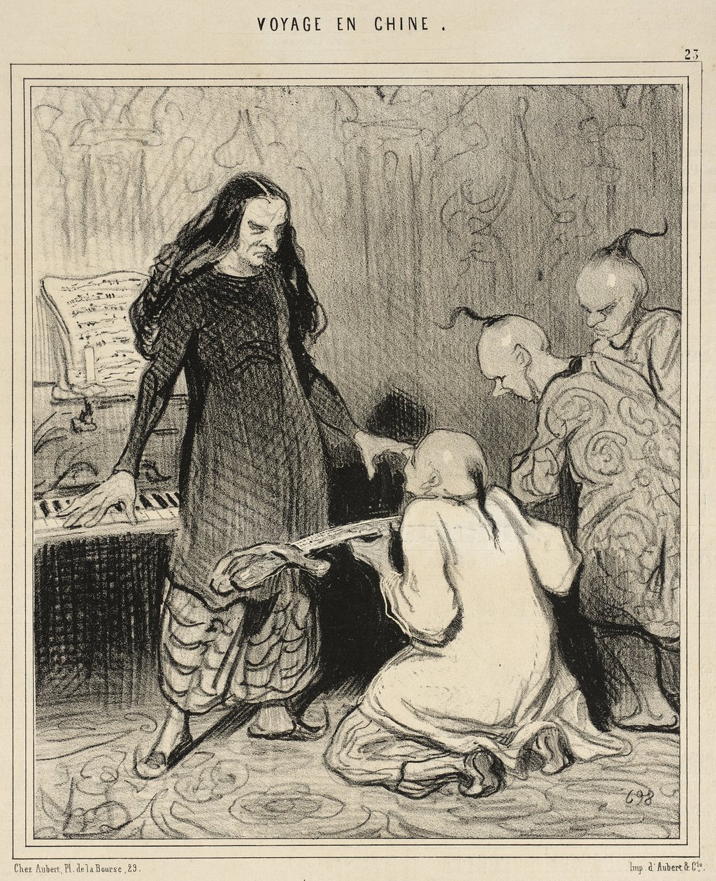 Uma recompensa artística de Honoré Daumier
