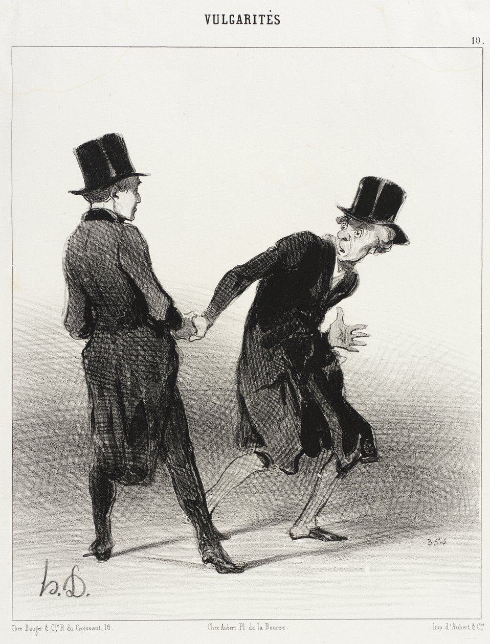 Tu, meu amigo! Como é que sabes... de Honoré Daumier